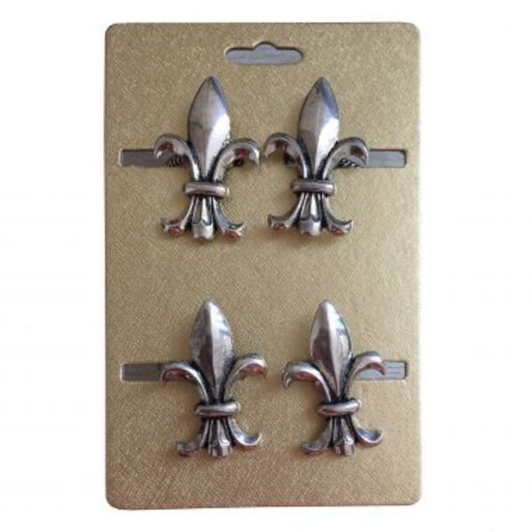 Conjunto De Portaguardanapos Rose 5cm X 3cm X 4 5cm