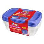 Conjunto De Potes 1.8l 4 Peças Sanremo