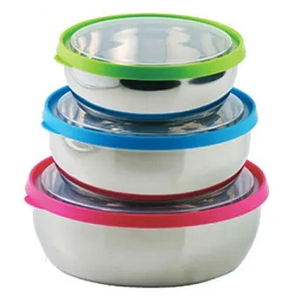 Conjunto De Potes 3 Peças Inox Ixb0154 - Wincy