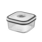 Conjunto de Potes Plástico Branco e Cinza Retangular 8 Unidades Electrolux