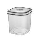 Conjunto de Potes Plástico Branco e Cinza Retangular 8 Unidades Electrolux