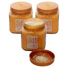 Conjunto De Potes De Vidro Com Tampa Bon Appetit Bronze 1l 3