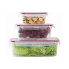 Conjunto De Potes De Vidro Hermético 3pçs - Jgti004