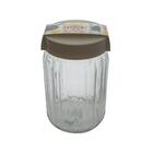 Conjunto De Potes De Vidro Hermético Cook With Love 1,4l 2 Pe