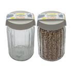 Conjunto De Potes De Vidro Hermético Cook With Love 1,4l 2 Pe