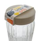 Conjunto De Potes De Vidro Hermético Cook With Love 1,7l 2 Pe