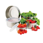 Conjunto De Potes Inox Com Tampa 5 Peças Wincy