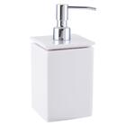 Conjunto De Potes Para Banheiro - Quadrado Branco