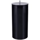 Conjunto De Potes Para Banheiro - Redondo - Preto