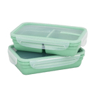 Conjunto de Potes Verdes 1,55L 11,2x20,7x13,7cm Sanremo