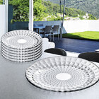 Conjunto De Pratos 7 Peças Bubble-euro Home - Transparente