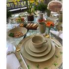 Conjunto De Pratos De Sobremesa 06 Peças Oliva Oxford