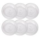 Conjunto De Pratos De Vidro Fundos Oriental 21,5cm 6 Peças -