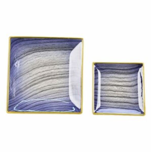 Conjunto De Pratos Decorativos - 2 Pcs