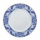 Conjunto De Pratos Fundos 06 Peças Azulejo Schmidt