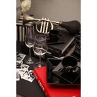 Conjunto De Pratos Fundos 06 Peças Quartier Black Oxford