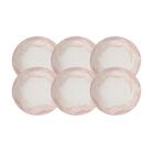 Conjunto De Pratos Fundos 06 Peças Rosé Tramontina