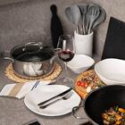 Conjunto De Pratos Fundos 06 Peças Ryo White Oxford