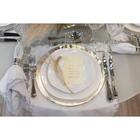 Conjunto De Pratos Fundos 06 Peças Ryo White Oxford