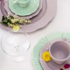 Conjunto De Pratos Fundos 6 Peças 24cm Soleil Vale- Oxford