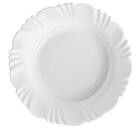 Conjunto De Pratos Fundos Nadir Vidro Branco Opaline Pétala 2