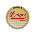 Conjunto De Pratos Para Burger 3 Peças Sortido 26cm - Oxford