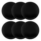 Conjunto De Pratos Rasos 06 Peças Coup Black Oxford