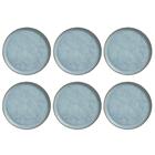 Conjunto De Pratos Rasos 06 Peças Linhas Breeze Porto Brasil