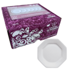 Conjunto De Pratos Sobremesa Porcelana Schmidt Prisma Com 6 P