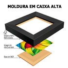 Conjunto De Quadros 60x40 Com Moldura Frases Motivacionais