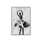 Conjunto De Quadros Decorativos 135x80 Cm Bailarina 005 Com M