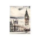 Conjunto De Quadros Decorativos 135x80 Cm Londres 003 Com Mol