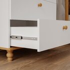 Conjunto De Quarto 1 Berço 1 Cômoda 1 Guarda Roupa E Estante