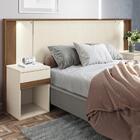 Conjunto De Quarto Casal Completo Giannis Jatobá Areia