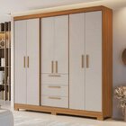 Conjunto De Quarto Com 1 Guarda-roupa E 1 Cômoda Freijo/off W