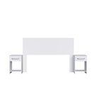 Conjunto De Quarto Completo 3 Peças Linha Essential  Branco