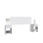 Conjunto De Quarto Completo 3 Peças Linha Essential  Branco