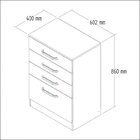 Conjunto De Quarto Completo 3 Peças Linha Essential  Branco