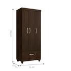 Conjunto De Quarto Completo Jones Ebano