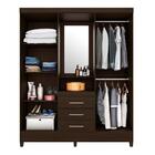 Conjunto De Quarto Completo Ravenna Ébano