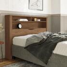 Conjunto De Quarto De Casal Completo Lavoie Jatobá Areia