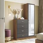 Conjunto De Quarto De Casal Completo Lavoie Jatobá Areia