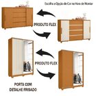 Conjunto De Quarto Guarda Roupas Com Espelho 2 Portas De Corr