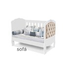 Conjunto De Quarto Para Bebê 1 Berço 1 Cômoda 1 Guarda Roupa