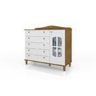 Conjunto De Quarto Para Bebê 1 Berço 1 Cômoda 1 Guarda Roupa