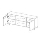 Conjunto De Rack Com Painel Para Tv Até 50 Polegadas E Estant