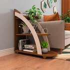 Conjunto De Rack Verona 2 Gv Com Mesa Lateral Retangular Andr