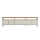 Conjunto De Sala 2 Peças Com 1 Rack E 1 Cristaleira Madeira M