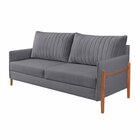 Conjunto De Sala De Estar Orion Com 1 Sofá 2 Lugares Living E