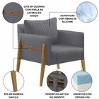 Conjunto De Sala De Estar Orion Com 1 Sofá 2 Lugares Living E